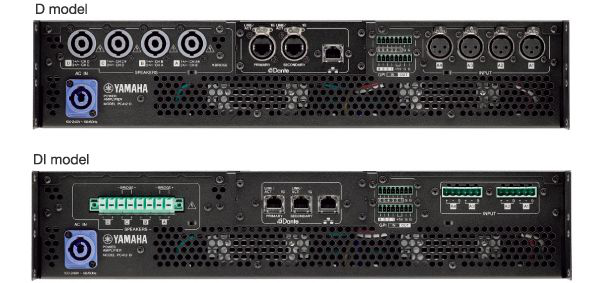 新型网络功放PC系列D/DI型号：通过集成强大的矩阵功能和Dante连接方式，提供高灵活性和可扩展性