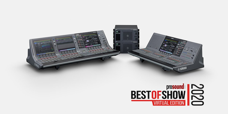 RIVAGE PM5和PM3数字混音系统，实力斩获IBC 2020 Best of Show大奖