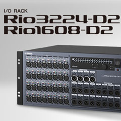 全新 Rio3224-D2 和 Rio1608-D2 Dante I/O 接口箱全面升级音质、可靠性以及可视化体验