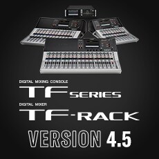 日博集团TF系列迎来V4.5版本，新增Audix麦克风预设与更灵活的 USB 输出规格！